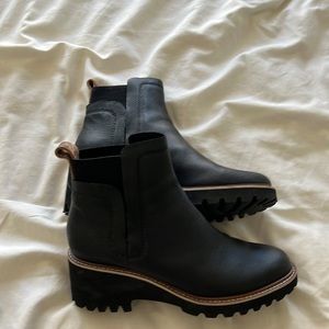 Dolce Vita Huey H2O boots in black leather